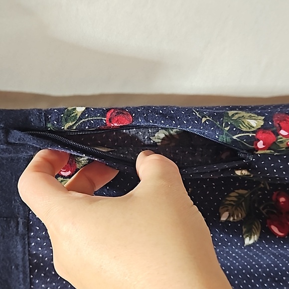 VINTAGE GIRL'S DRESS, Jonathan Martin Kids, Navy, Black Cherry  Size 10/12, Maxi - Picture 10 of 10